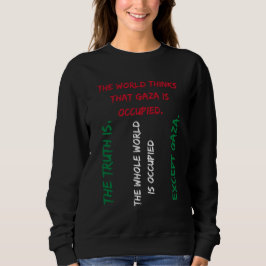 Spara Gaza T-shirt, Free Palestine Tee - Flaggfärg