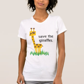 spara giraffen t-shirt