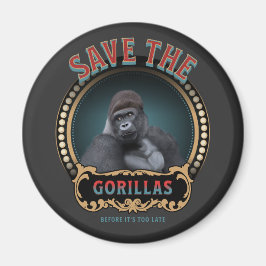 Spara Gorillas | Farliga arter Magnet