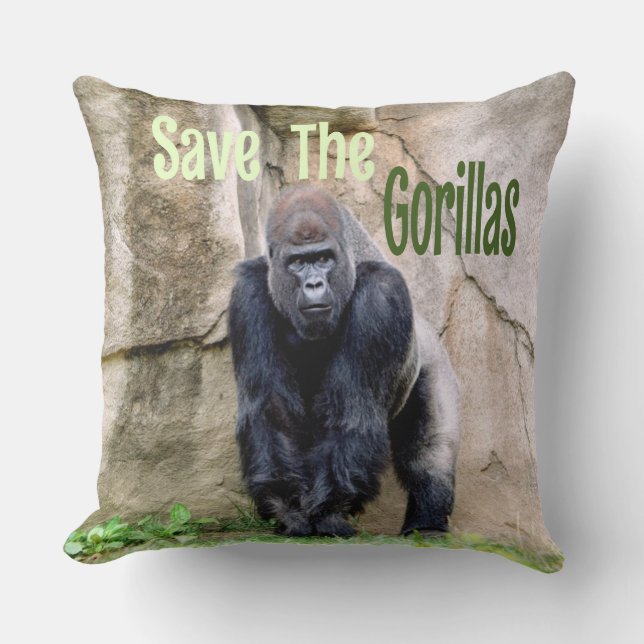 Spara Gorillas Kudde (Framsida)