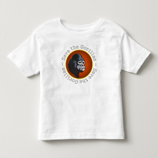 Spara gorillorna tee (Framsida)