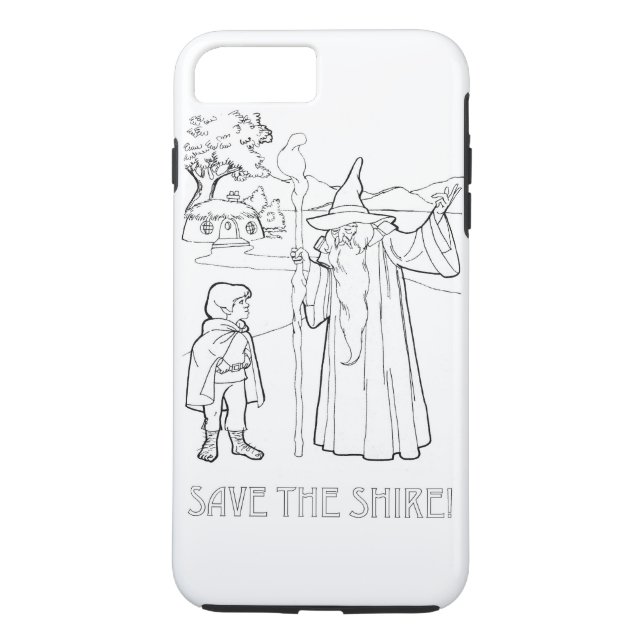 Spara grevskapet (TM) Case-Mate iPhone Skal (Baksida)