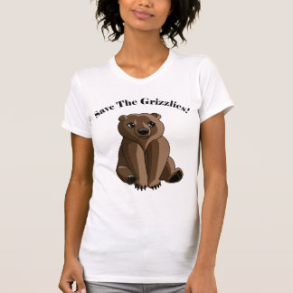 Spara grizzliesna! t-shirt