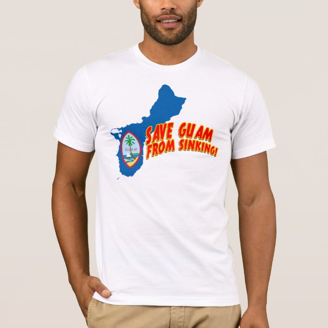 SPARA GUAM FRÅN ATT SJUNKA TEE (Framsida)