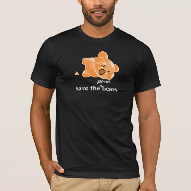Spara Gummiesen Tee Shirt (Framsida)