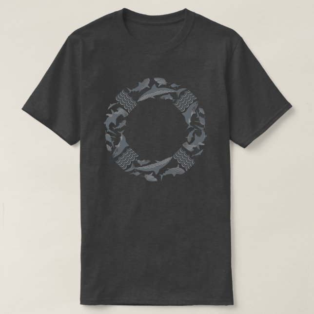 Spara hajlifesaveren tee (Design framsida)