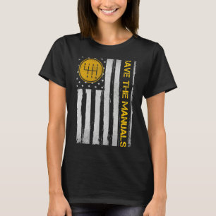 Spara Handböcker 6 Sändningsmanuell hastighetsöver T Shirt