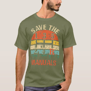 Spara Handböckerna - 3-kanals - för manar T Shirt