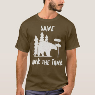 Spara Hank The Tank - Sjö Tahoe California Big Bla T Shirt