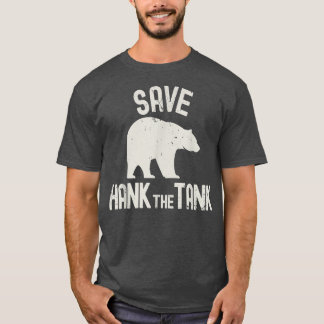 Spara Hank The Tank - Sjö Tahoe California Big Bla T Shirt