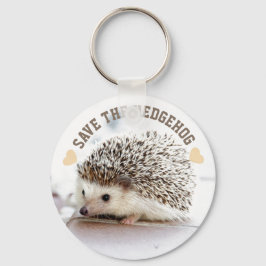 Spara Hedgehog Nyckelring