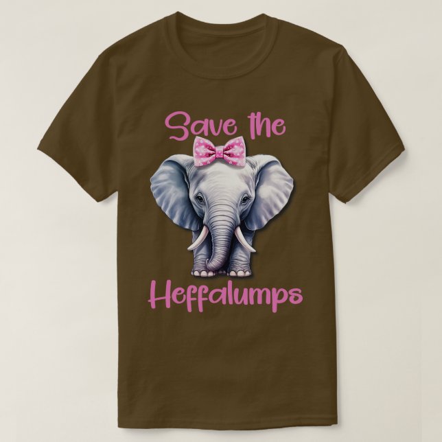 Spara Heffalumps T Shirt (Design framsida)