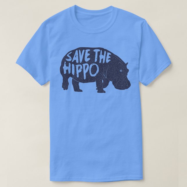 SPARA HIPPO T SHIRT (Design framsida)