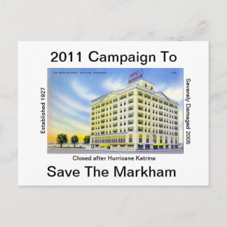Spara Historic Markham Hotel Vykort