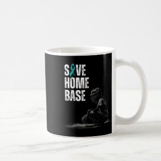 Spara Home Base Baseball Player Ovarian Cancer Awa Kaffemugg