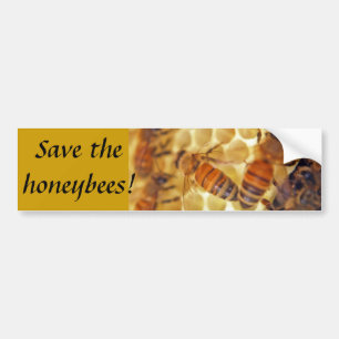 Spara honeybeesna! bildekal