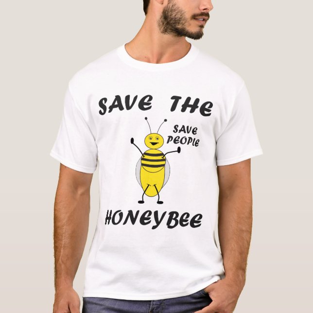 Spara HoneybeeT-tröja Tröja (Framsida)