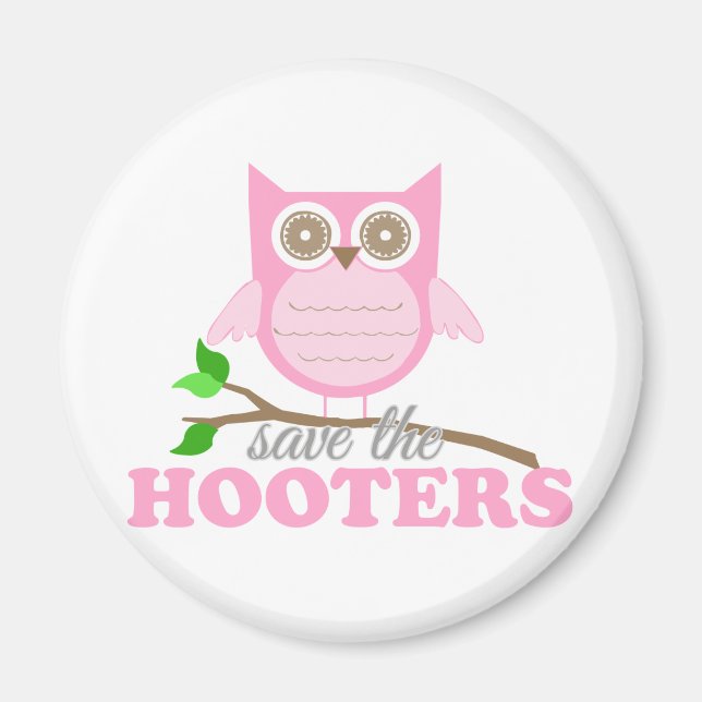 Spara Hooters Magnet (Framsidan)