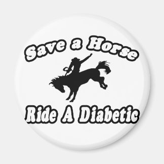 Spara Horse, Ride a Diabetic Magnet