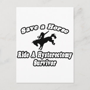 Spara Horse, Ride Hysterectomy Survivor Vykort