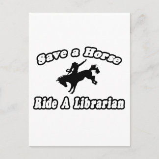 Spara Horse, Ride Librarian Vykort