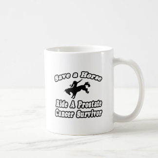 Spara Horse, Ride Prostate Cancer Survivor Kaffemugg