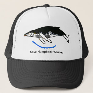 Spara Humpback WHALES - Animal Lover - Natur Keps