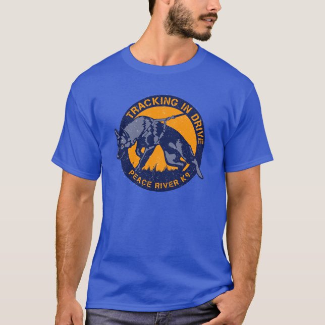 Spåra i drev t-shirt (Framsida)