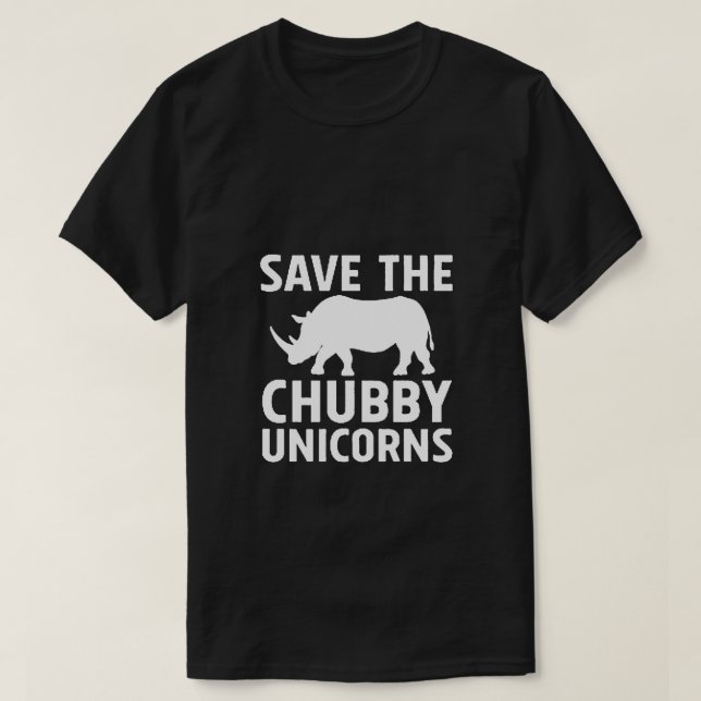 spara i knubbigets unicorns t-shirt (Design framsida)