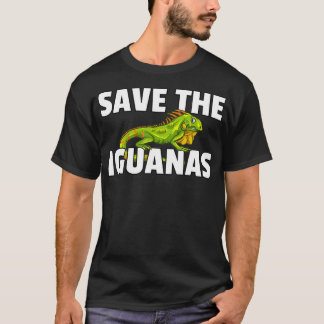 Spara Iguanas Reptile Gift Lizard Hunter T Shirt