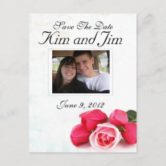 Spara inbjudan till Date röd ros