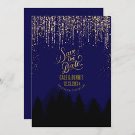 Spara inbjudan till julbröllop