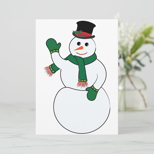 Spara inbjudningar till Snögubbe (Skapare uppladdad)