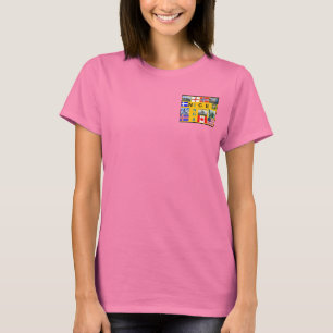 Spåra jackan t shirt