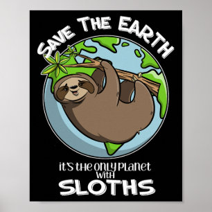 Spara jorden Det är den enda planeten med slottide Poster