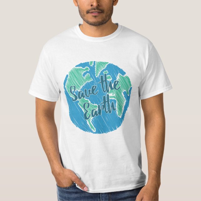 Spara Jorden T Shirt (Framsida)
