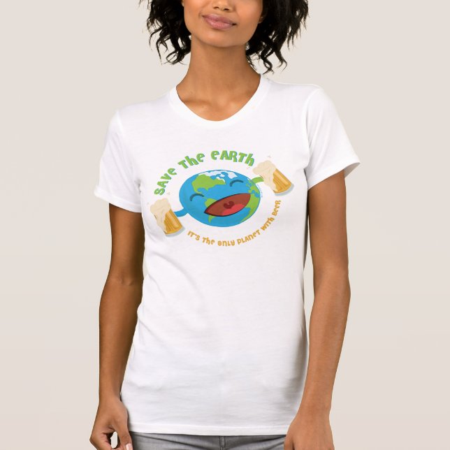 Spara jorden tee shirt (Framsida)