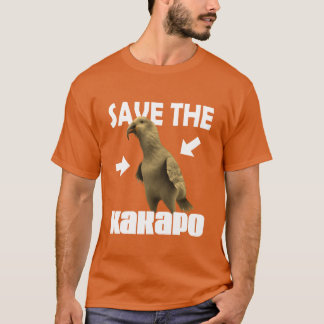 Spara kakapo retro t shirt