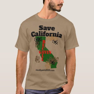 Spara Kaliforniens digitala kamera T Shirt