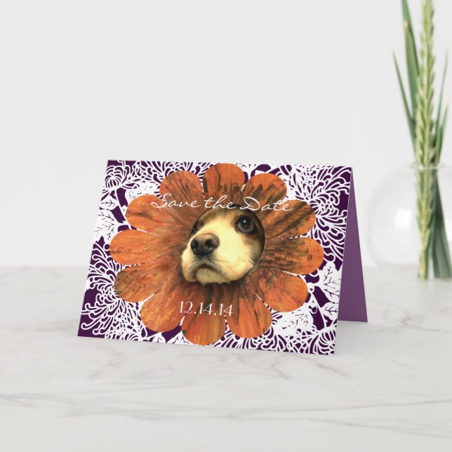 Spara Kärlek-sökningen från en blomma Meddelande (Framsida)