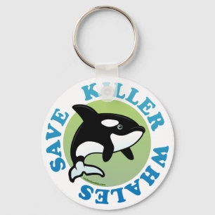 Spara Killer Whales Nyckelring