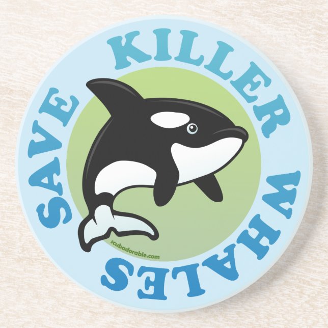 Spara Killer Whales Underlägg (Framsidan)