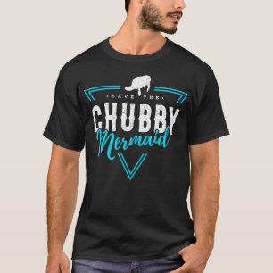 Spara Knubbig Sjöjungfru Vintage Manatee T Shirt