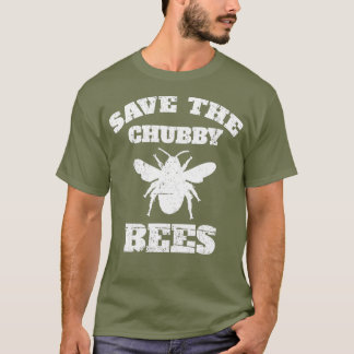 Spara Knubbiget Bes - Insekten Bumblebee-Lubb T Shirt