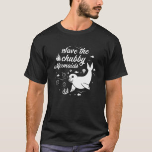 Spara Knubbiget Sjöjungfruars Funny Kärlek Manatee T Shirt