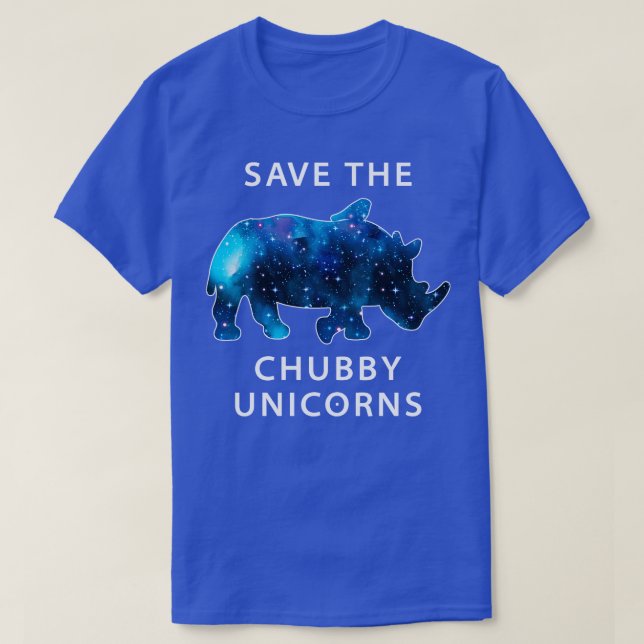 Spara Knubbiget Unicorns 2 T Shirt (Design framsida)