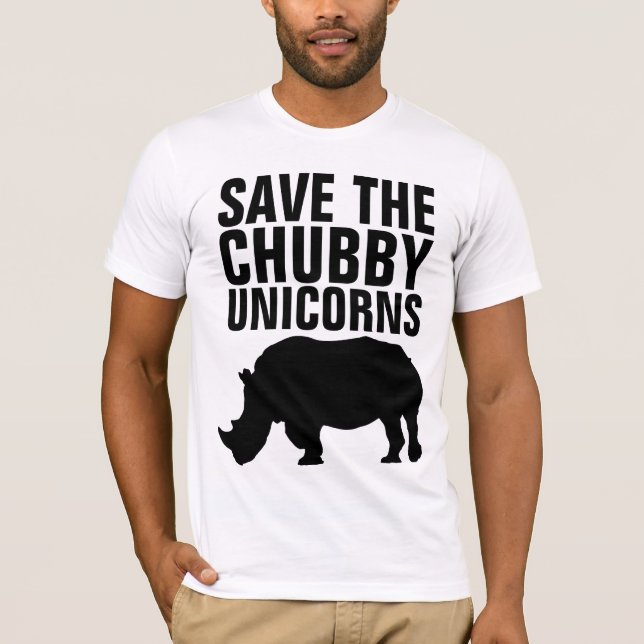 SPARA KNUBBIGET UNICORNS Funny t-shirts (Framsida)