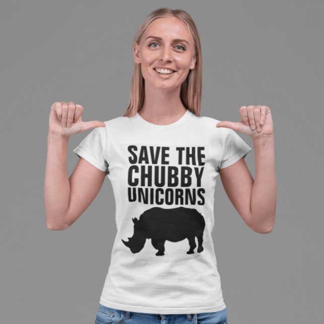 SPARA KNUBBIGET UNICORNS Funny t-shirts (Skapare uppladdad)