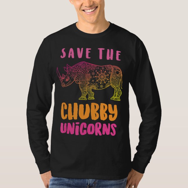 Spara Knubbiget Unicorns Owner Gift | Cute Gift   T Shirt (Framsida)
