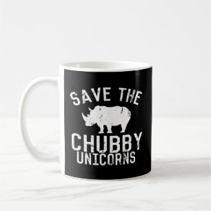 Spara Knubbiget Unicorns Tjock Rhino Kaffemugg